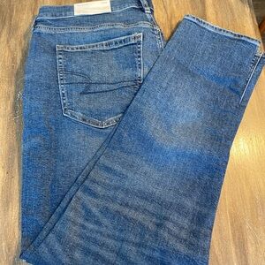 American Eagle  Straight Leg Women's Jeans - Blue Denim Size 18 Regular